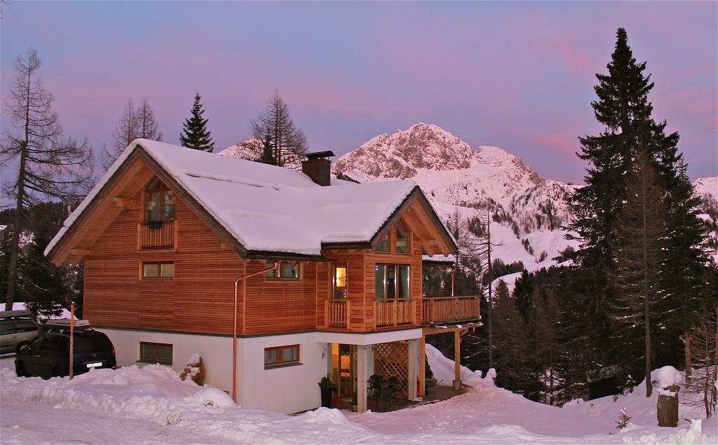 Ferienwohnung Almhaus Nassfeld Sonnenalpe Nassfeld Exterior foto